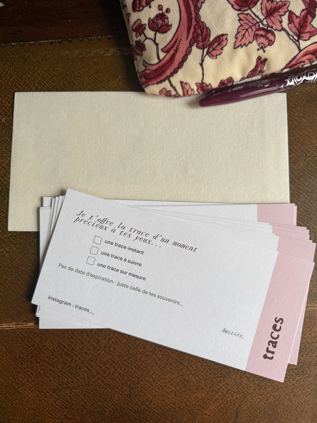 carte-cadeau traces